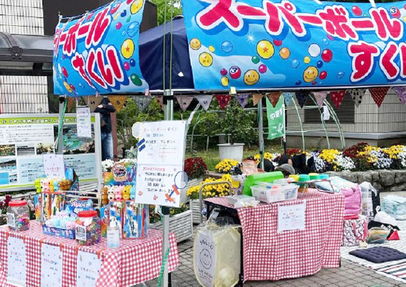 つむぐフェスティバル 縁日ブース